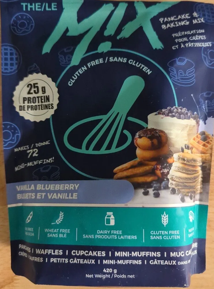 Vanilla Blueberry Pancake Mix