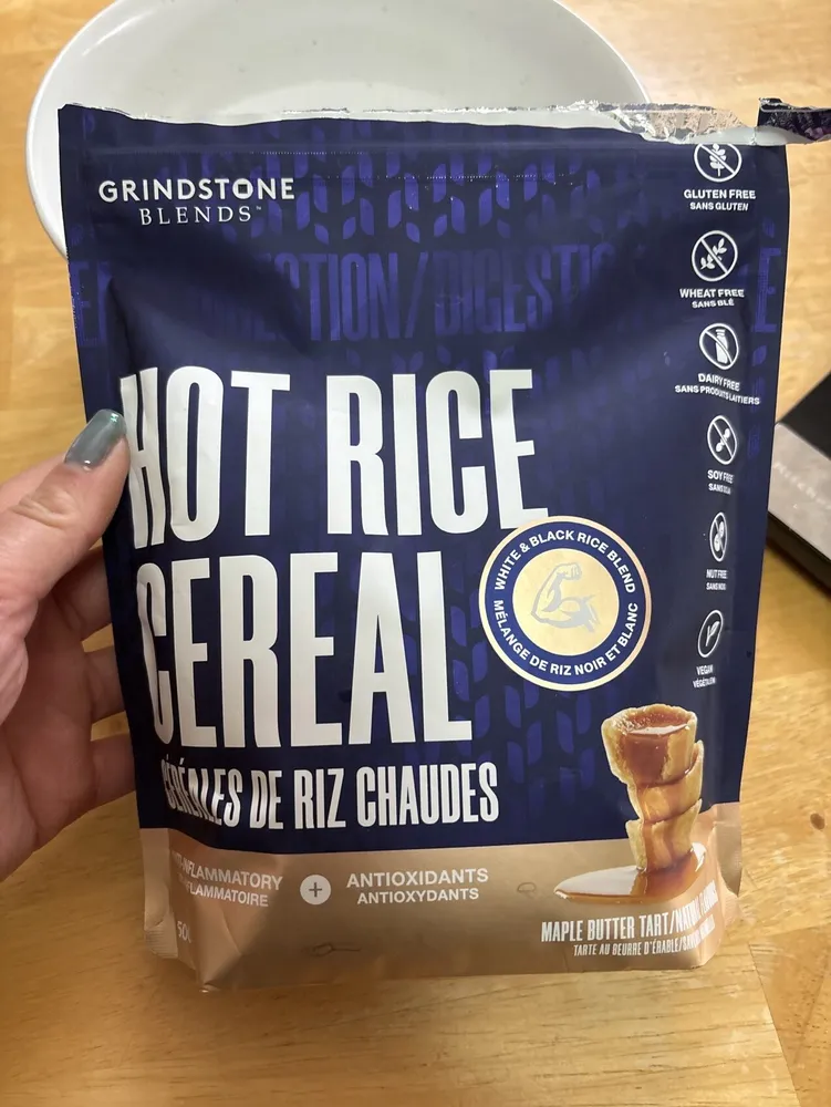 Hot Rice Cereal - Butter Tart