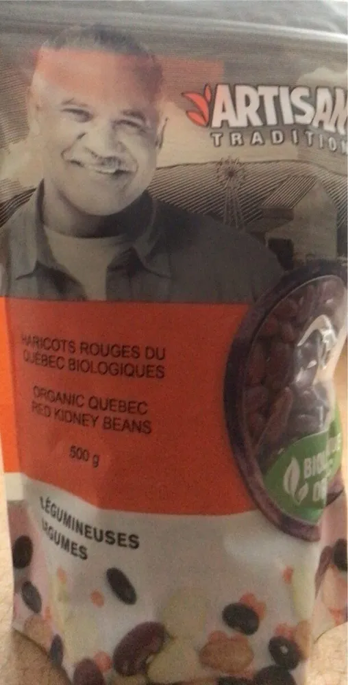 Haricots rouges du Québec décortiqués