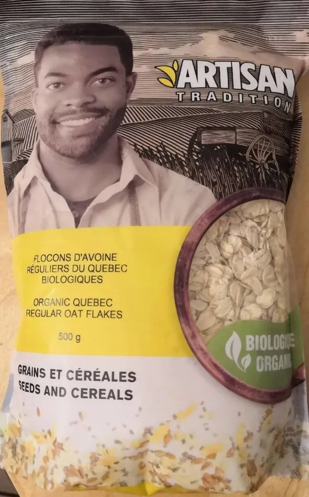 Flocons d'avoine réguliers du quebec