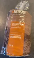 Craquelins de maïs aux legumineuses