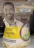 Riz basmati blanc du Pakistan bio