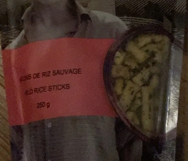 Bâton de riz sauvage