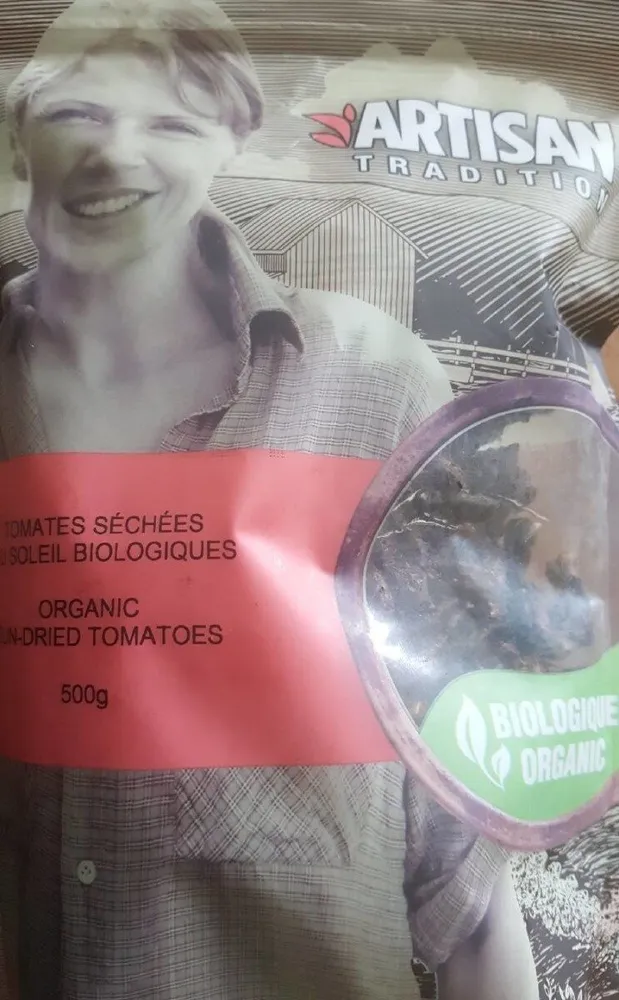 Tomates séchées au soleil biologiques