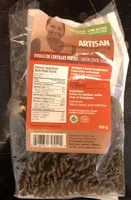 Fusilli de Lentilles vertes