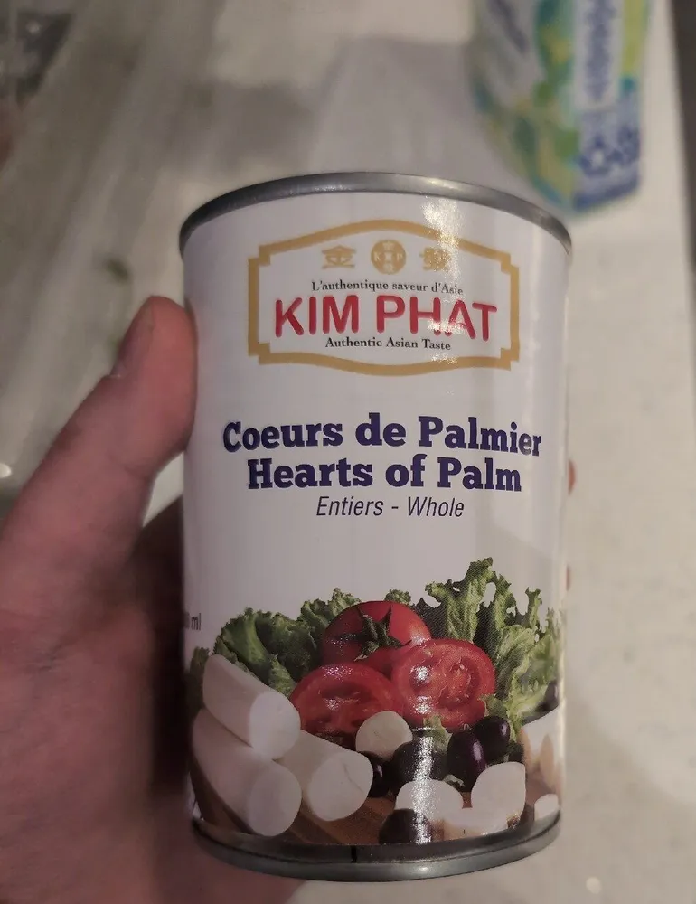 Coeurs de palmiers