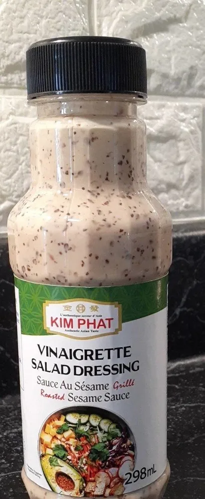 vinaigrette ,sauce au sésame grillé