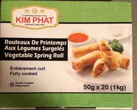 Rouleaux de printemps aux legumes