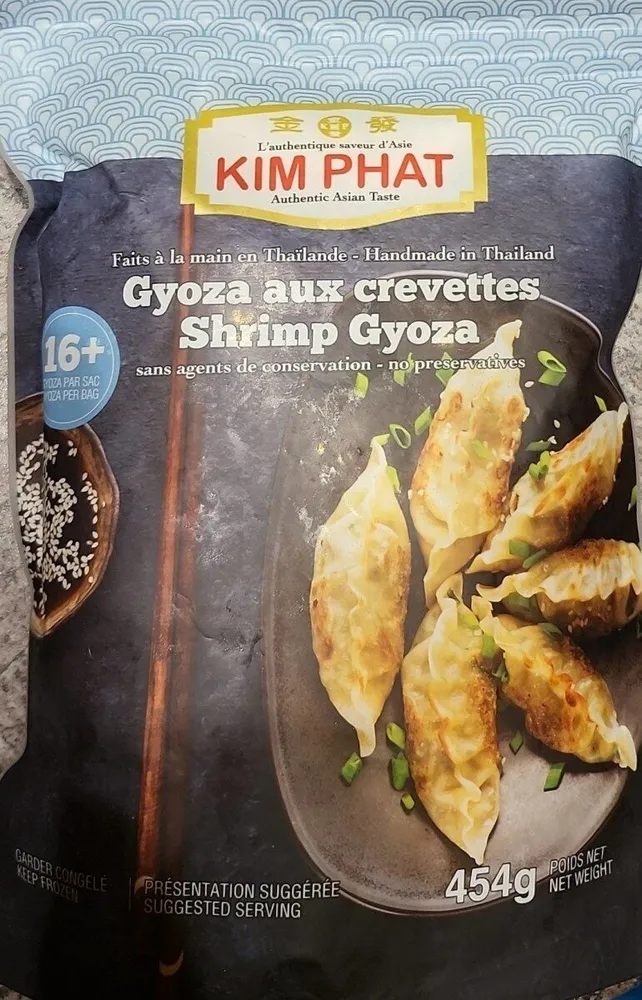Gyoza aux crevettes