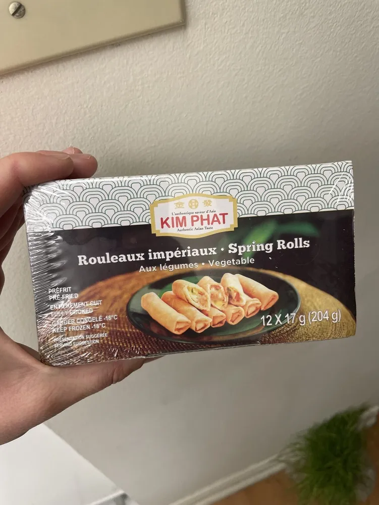 Spring Rolls vegetable