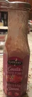 Coulis framboise et pommes