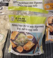 Patés imperiaux aux legumes