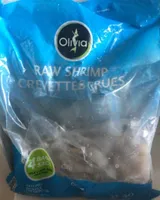 Crevettes crues