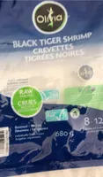 Crevettes tigrées noires