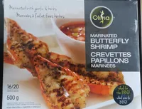 2 x Marinated butterfly shrimp olivia