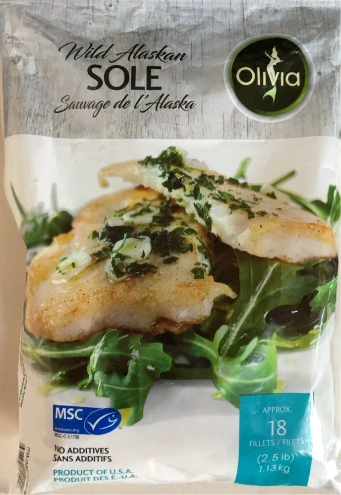 Sole sauvage de l’Alaska