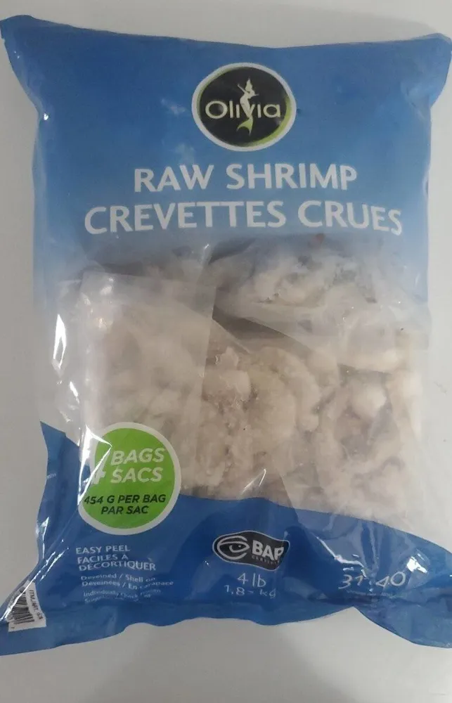 Raw shrimp
