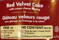 Gâteau velours rouge