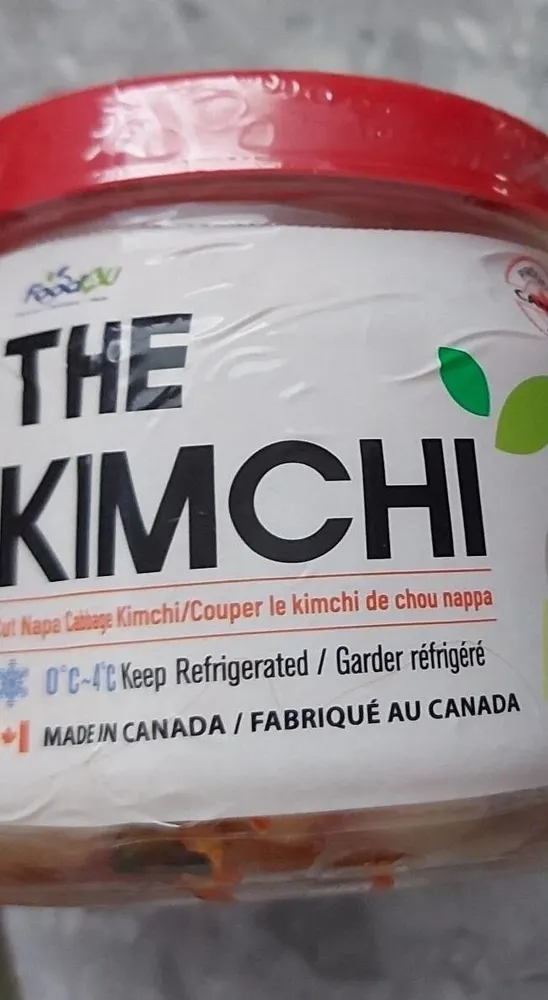 The kimchi