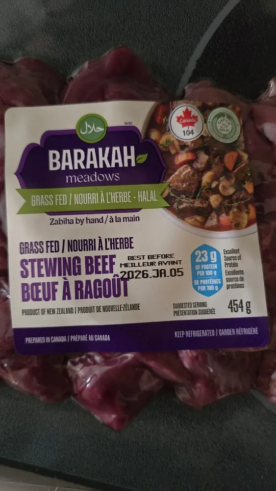 Grass Fed Stewing Beef
