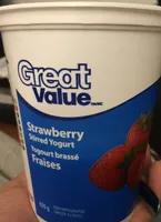 Yogourt brassé fraise