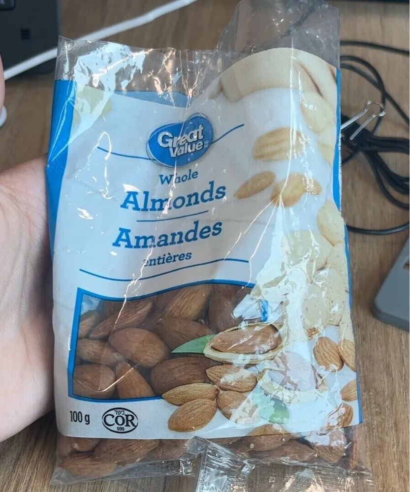 Amandes walmart