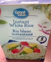 Instant white rice