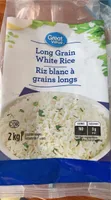 Riz boanc à grains longs