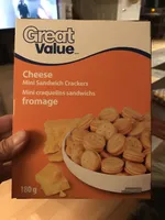 Cheese Mini Sandwich Crackers / Mini craquelins sandwichs fromage