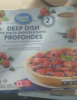 Croûte à tarte profonde