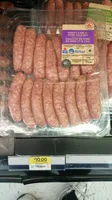 Honey garlic pork sausage