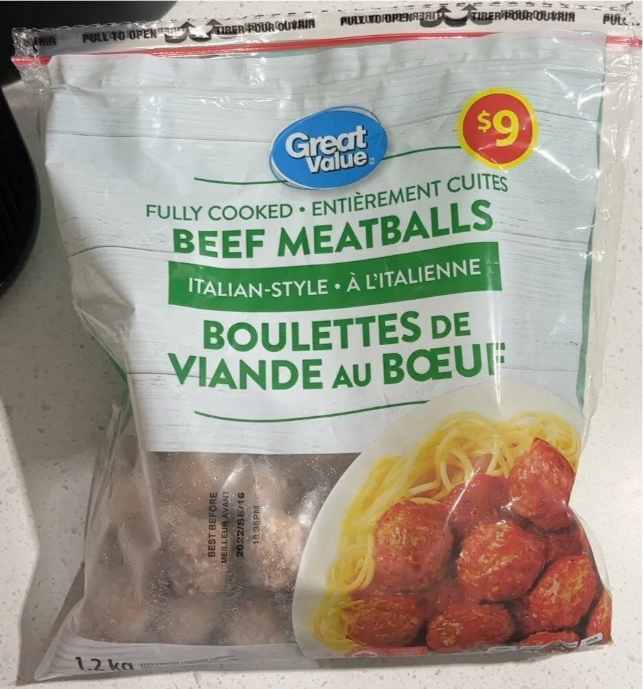 Boulettes de viande au boeuf à l’italienne