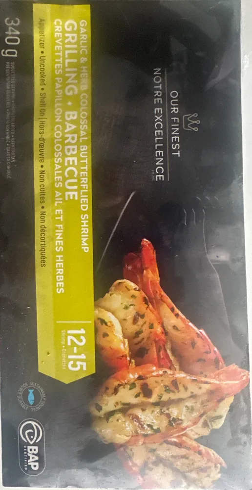 Garlic & Herb Colossal Butterflied Shrimp