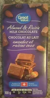 Almond & Raisin Milk Chocolate