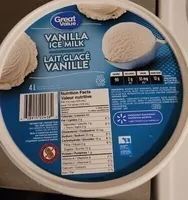 Vanilla Ice Milk / Lait glacé vanille