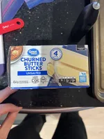 Churned Butter Sticks Unsalted