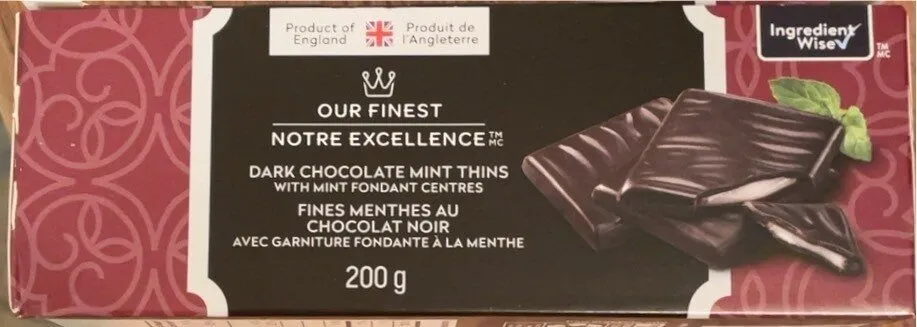 DARK CHOCOLATE MINT THINS