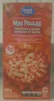 Pepperoni & Bacon Mini Pizzas