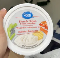 French onion sour cream dip