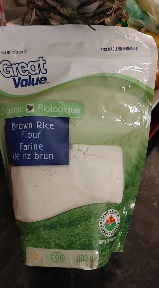 Farine de riz brun