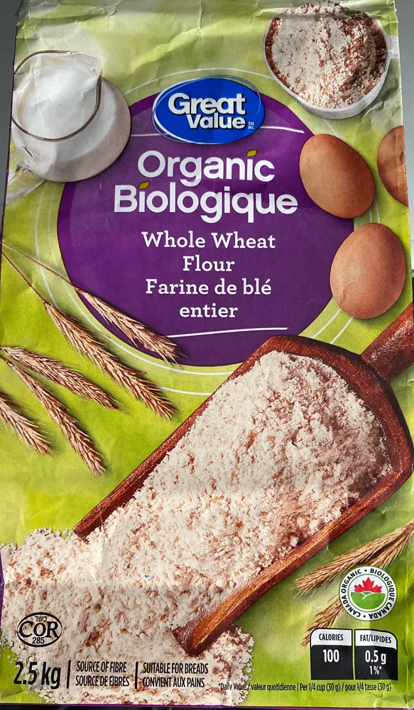 Organic While Wheat Flour