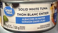 Solid White Albacore Tuna