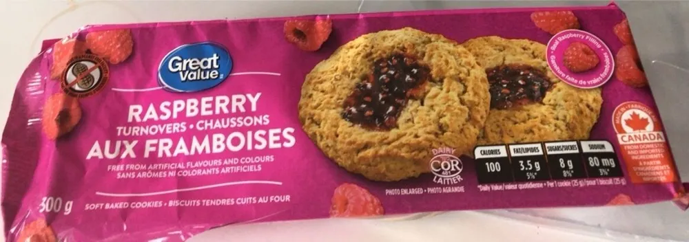 Raspberry turnovers