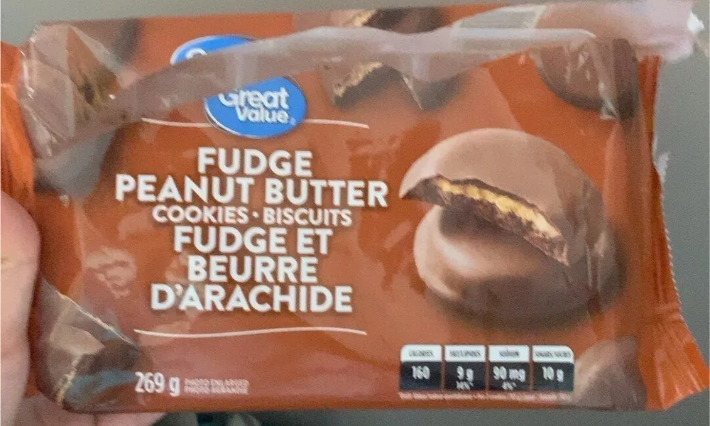 fudge peanut butter cookies