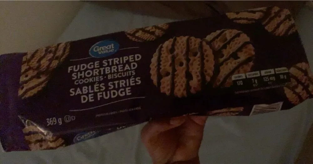 fudge stripped short bread