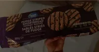 fudge stripped short bread