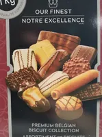 Assortiments de biscuits belges de qualité supérieure