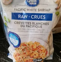 Great value Pacific white shrimp