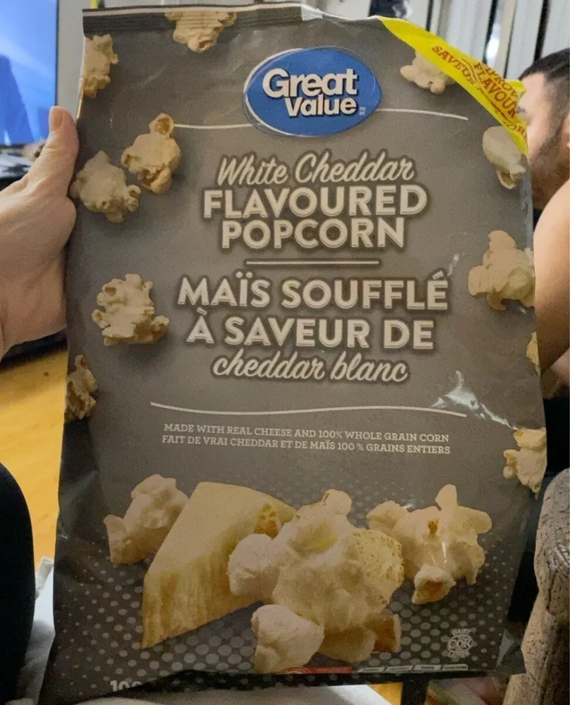 Cheddar popcorn
