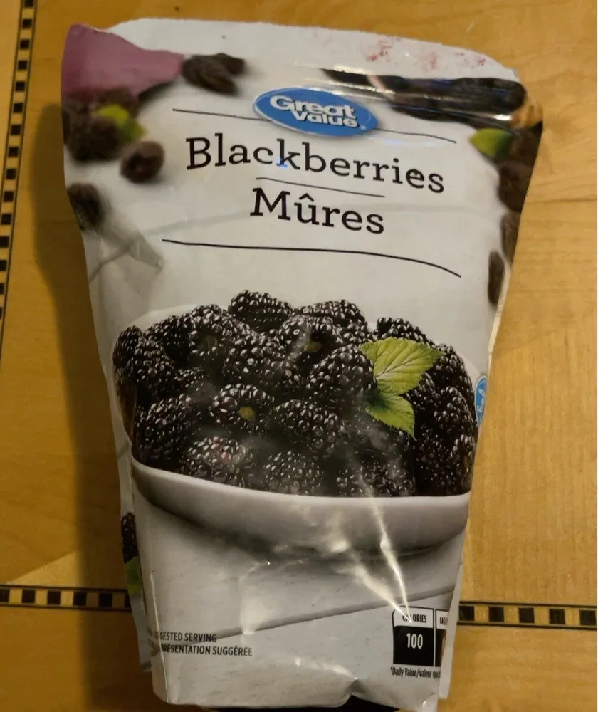 Blackberries, frozen